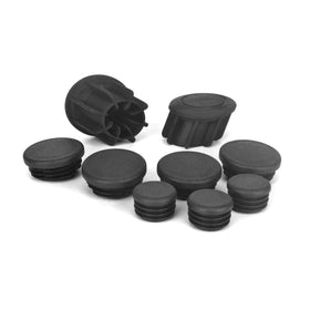 Pyramid Frame End Caps Matte Black for BMW R1200 GS Adventure 2013-2018 | 7aftermarket India 