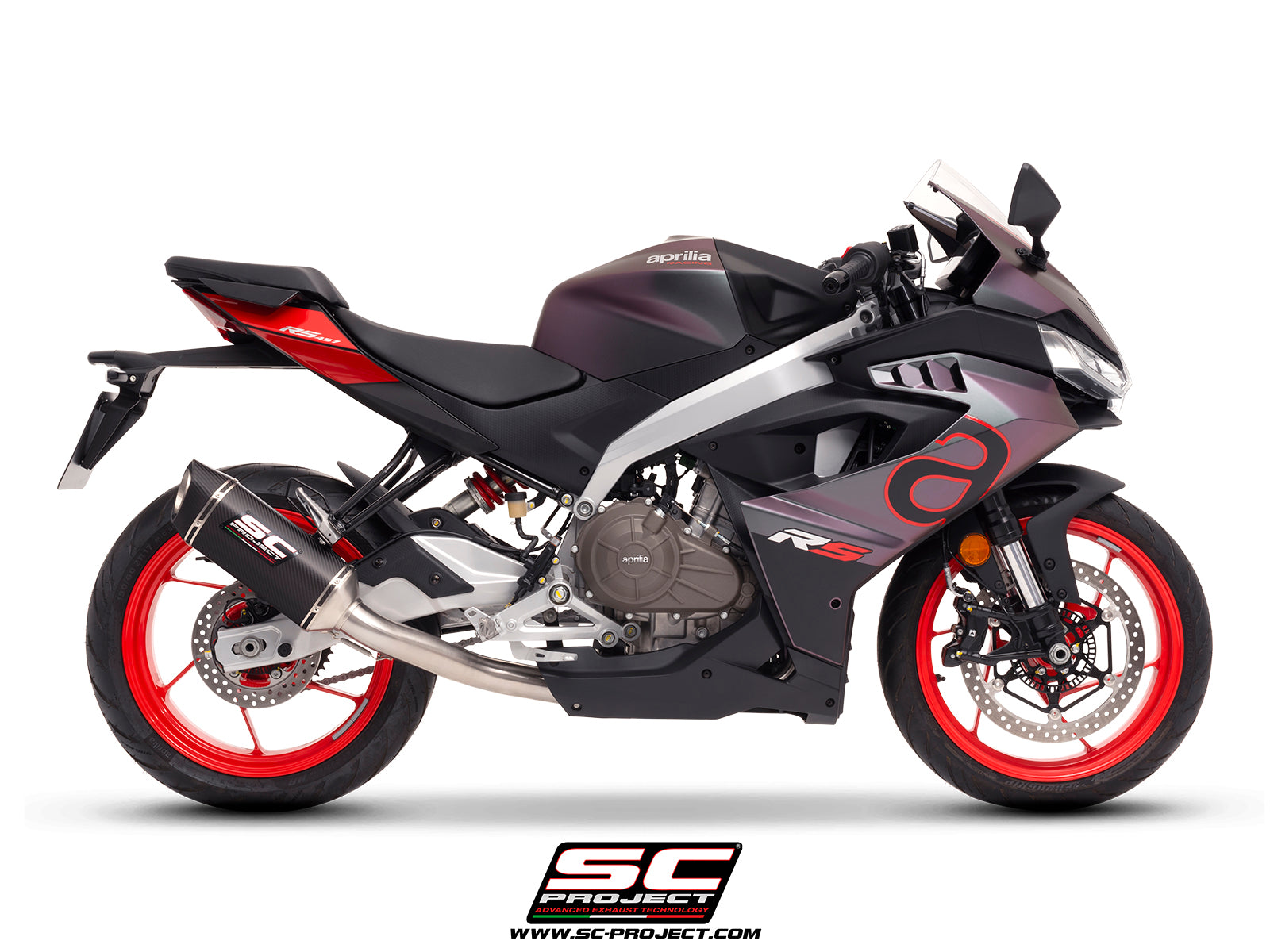 SC Project SC1-S Carbon 2-1 Stainless Steel Full Exhaust System