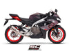 SC Project SC1-S Titanium 2-1 Stainless Steel Full Exhaust System for Aprilia RS 457 2024+ | 7aftermarket SC Project India 