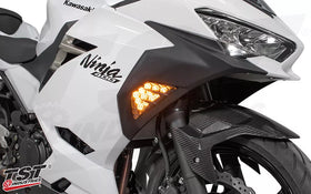 TST Nexus LED Front Turn Signals for Kawasaki Ninja 400 2018-2023 | 7aftermarket India 