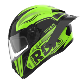 Ridex Titanium RDX Glossy Helmet | 7aftermarket India