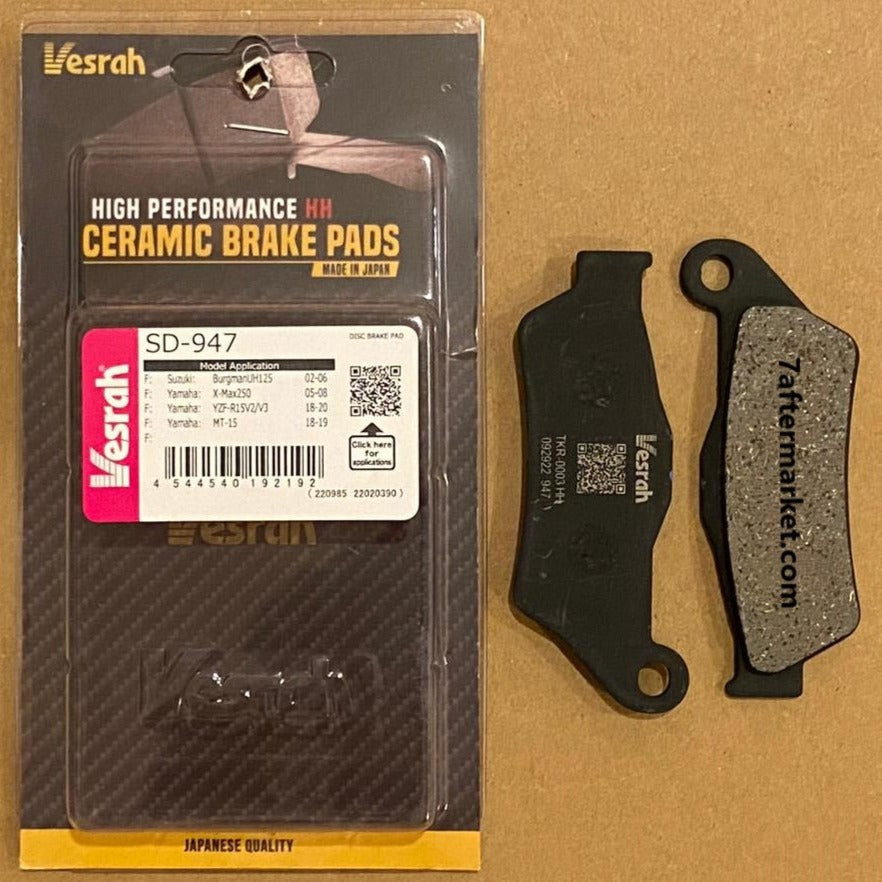 Vesrah Ceramic Front Brake Pads for Royal Enfield Classic