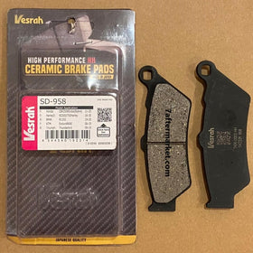 Vesrah Ceramic Front Brake Pads for Royal Enfield Interceptor 650 | 7aftermarket India 