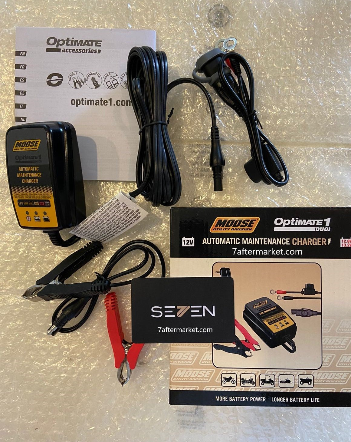 Optimate 1 Duo Battery Charger The Visor Optimate 1 Duo Battery Charger The Visor