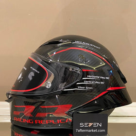 AGV Pista GP RR Carbon Performance Helmet (Carbon/Red) E2206 | 7aftermarket India 