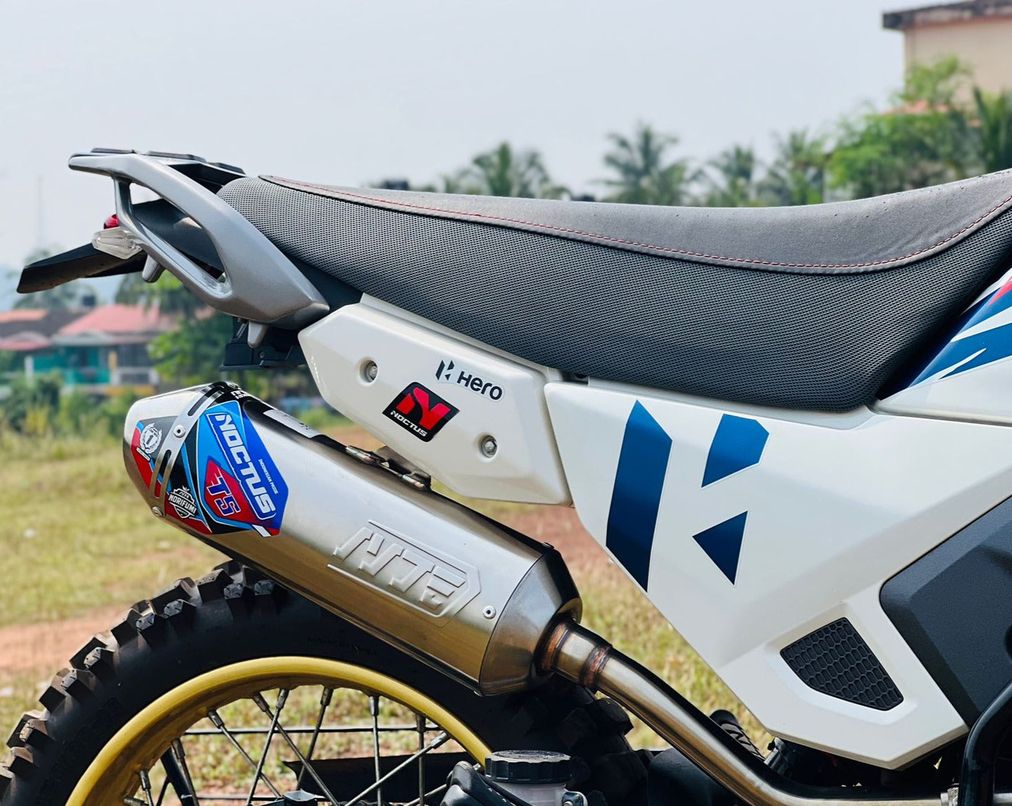 Norifumi Noctus T5 Stainless Full System Exhaust for Hero Xpulse 200 4v