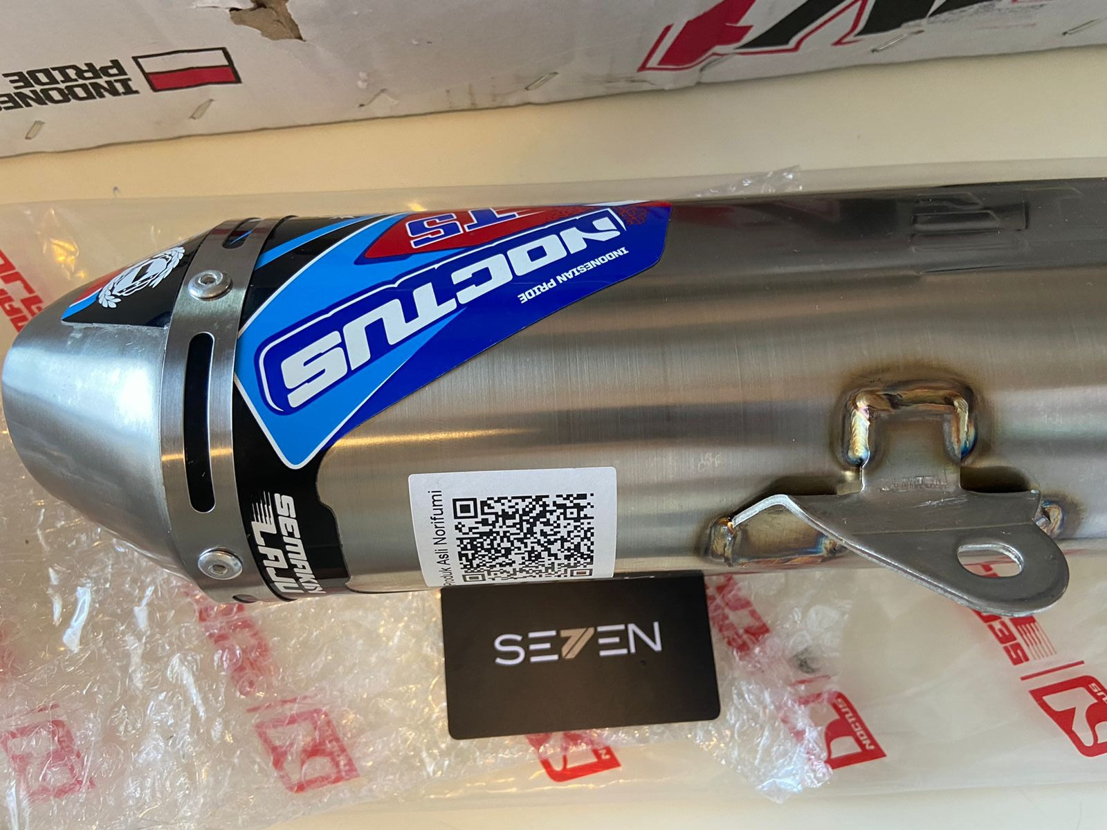 Norifumi Noctus T5 Stainless Full System Exhaust for Hero Xpulse 200 4v