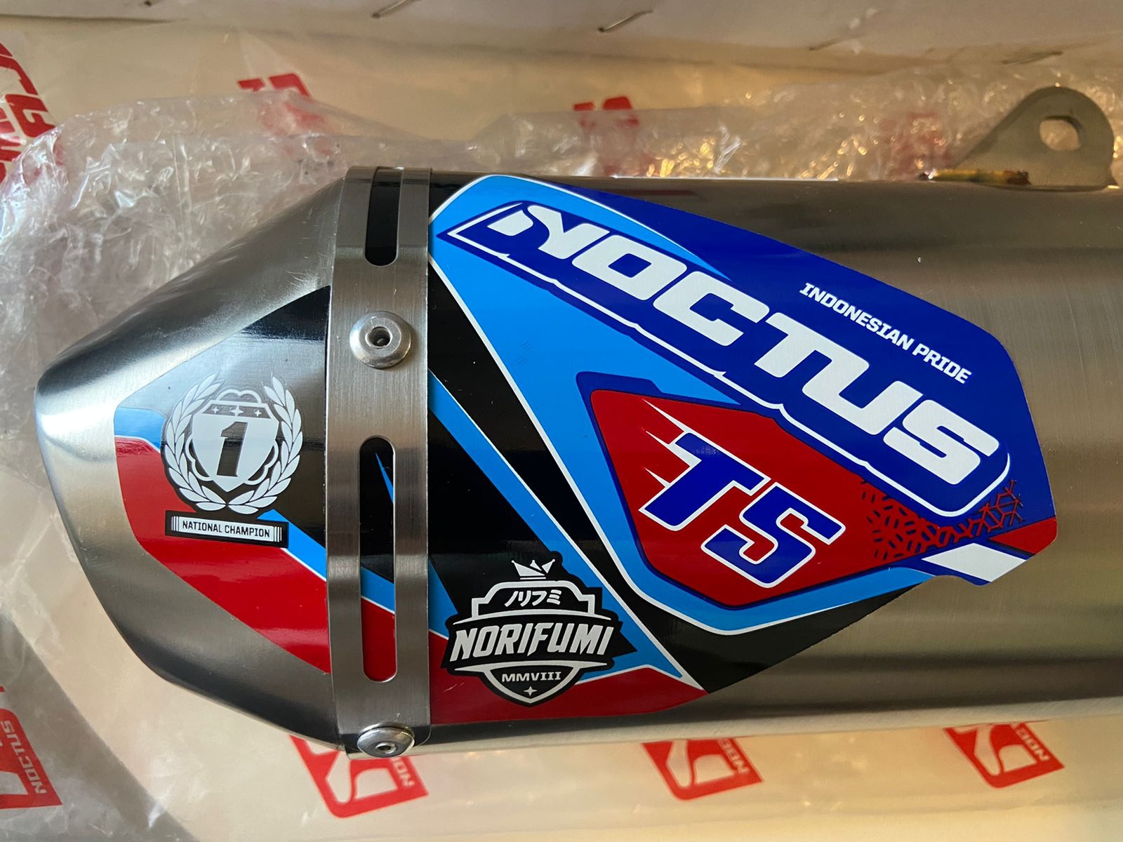 Norifumi Noctus T5 Stainless Full System Exhaust for Hero Xpulse 200 4v