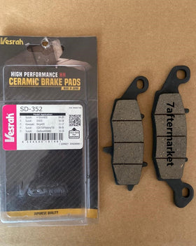Vesrah Ceramic Front Brake Pads for Kawasaki ER-6N (SD-435 + SD-352) | 7aftermarket India 