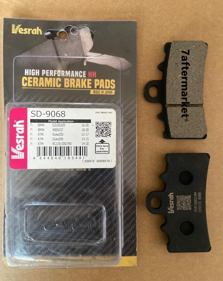 Vesrah Ceramic Front Brake Pads for BMW G310GS (SD-9068