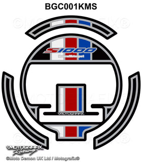 Motografix Gel Tank Gas Cover For BMW S1000R/RR 2009-2022 | 7aftermarket India 