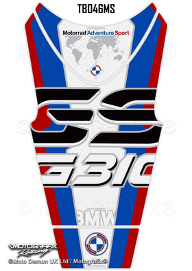 Motografix 3D Gel Tank Pad Protector For BMW G310GS 2018-2022 | 7aftermarket India 