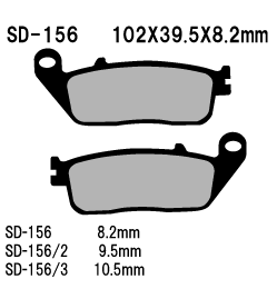 Vesrah Ceramic Front Brake Pads for Triumph Street Triple S 765 (2017-2020) | 7aftermarket India 