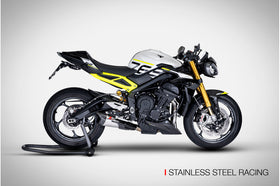 Zard full system exhaust for Triumph Street Triple 765 2023 | 7aftermarket India 