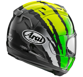 Arai RX-7V Evo Blade Yellow Helmet