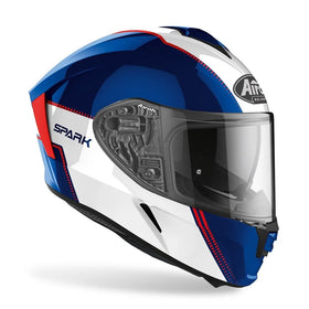 Airoh Spark Flow Blue / Red Gloss Helmet