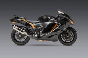 Yoshimura Race R-77 Dual Stainless Slip-On Exhaust, W/ Stainless Mufflers For Hayabusa (2022-23) | 7aftermarket India