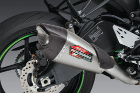 Yoshimura AT2 Stainless 3/4 Exhaust, W/ Stainless Muffler For  Kawasaki Ninja ZX-6R (2019-23) | 7aftermarket India
