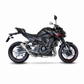LeoVince LV-10 Stainless Steel Slip-On Exhaust for Kawasaki Z900 2020-2022 | 7aftermarket India 