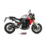 MIVV X-M1 Black Slip-on Exhaust for BMW F900 R 2020> | 7aftermarket India 