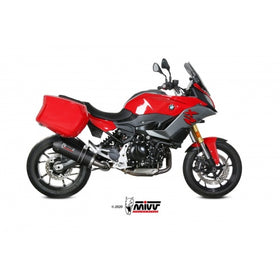MIVV Oval Carbon Slip-on Exhaust for BMW F900 XR 2020> | 7aftermarket India 
