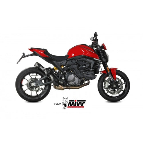 MIVV X-M5 Black Slip-on For Ducati Monster 937 2021