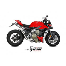 MIVV X-M1 Titanium Full System Exhaust 2x2 For Ducati Streetfighter V4 2020>