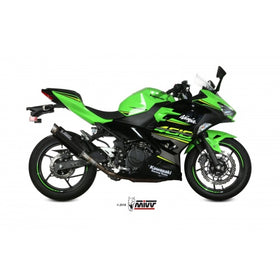 MIVV GP pro Carbon Slip-On Exhaust for Kawasaki Ninja 400 2018> | 7aftermarket India 