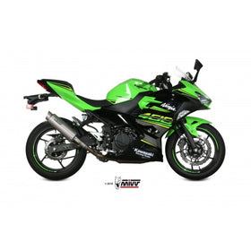 MIVV GP pro Titanium Slip-On Exhaust for Kawasaki Ninja 400 2018> | 7aftermarket India 