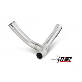 MIVV De-Cat pipe Stainless Steel For Ducati Desert X 2022>