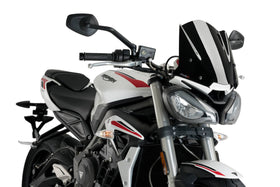 Puig Sport Windscreen for Triumph Street Triple S (2020-2021) | 7aftermarket India 