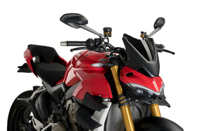 Puig Sport Windscreen for Ducati Streetfighter V4 (2020+) | 7aftermarket India 