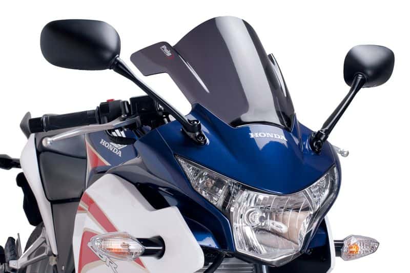 Double bubble deals visor for cbr250r