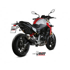 MIVV GP pro Black Slip-on Exhaust for BMW F900 R 2020> | 7aftermarket India 