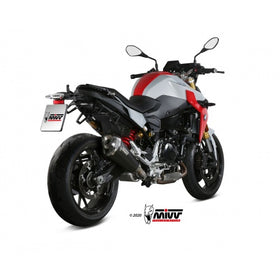 MIVV Delta Race Black Slip-on Exhaust for BMW F900 R 2020> | 7aftermarket India 