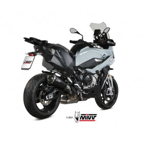 MIVV Delta Race Black Slip-on Exhaust For BMW S 1000XR 2020> | 7aftermarket India 