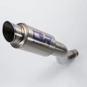 Racefit Exhaust For Kawasaki Ninja ZX10-R (2016-20) Growler -PFM  (Pilion Footrest Mounted) | 7aftermarket India 