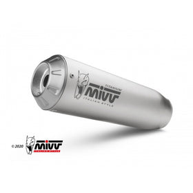 MIVV X-M1 Titanium Dual Slip-on Exhaust For Ducati Hypermotard 950 / SP / RVE 2021>