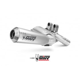 MIVV X-M1 Titanium Slip-on Exhaust for BMW F900 R 2020>