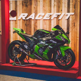 Racefit Exhaust For Kawasaki Ninja ZX10-R (2016-20) RFM  (Rider Footrest Mount) Growler X | 7aftermarket India 
