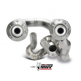 MIVV X-M1 Titanium Full System Exhaust 2x2 For Ducati Streetfighter V4 2020>