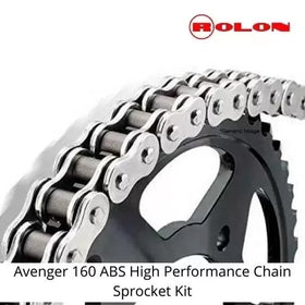 ROLON Chain and Sprocket Kit for Bajaj Avenger 160 ABS | 7aftermarket India 