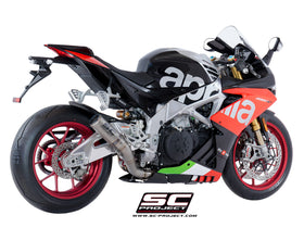 SC Project CR-T Slip-On Exhaust for Aprilia RSV4 (2018-2020) - RF - RR