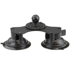 RAM Twist-Lock Dual Suction Cup Base with Ball