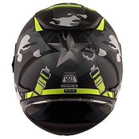 Axor Street CAMO Helmet - Black Fluorescent Yellow