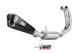 MIVV DELTA RACE Carbon Slip-On Exhaust for Aprilia RSV4 2017> | 7aftermarket India 