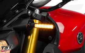 TST BL6 LED Pod Turn Signals for Kawasaki Z900