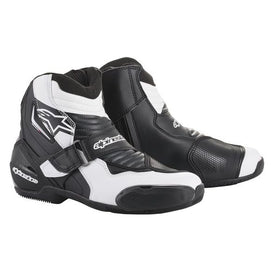 Alpinestars SMX-1 Range Boots - Black White Graphics