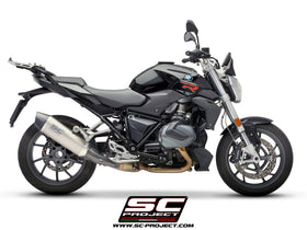 SC Project SC1 R Titanium Slip On Exhaust for BMW R 1250 R RS