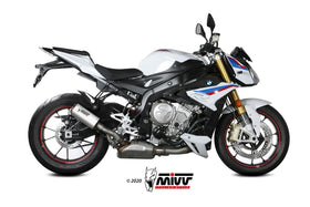 MIVV MK3 Stainless Steel Slip-on Exhaust For BMW S 1000R 2017> | 7aftermarket India 